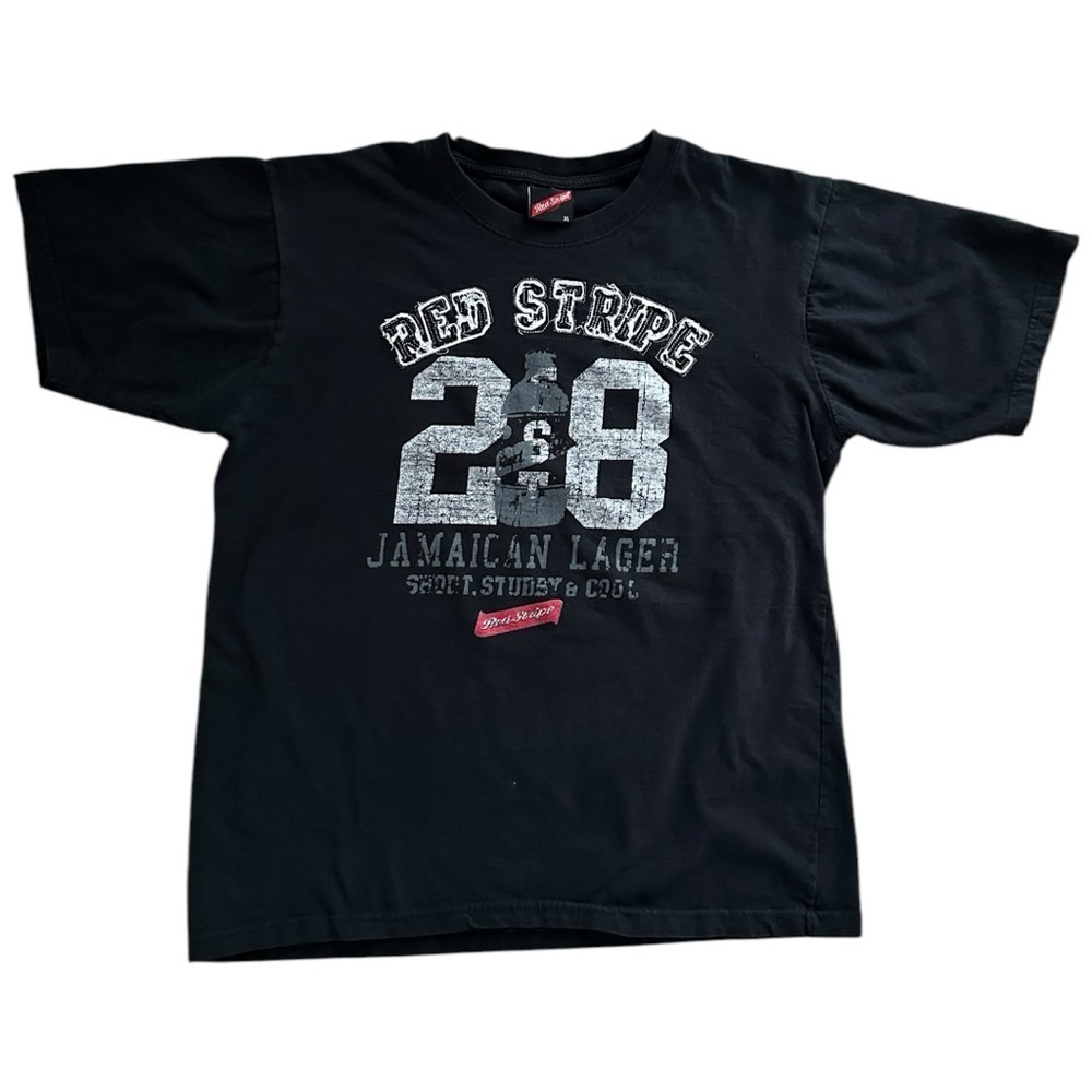 🇯🇲🍺 Red Stripe Jamaican Lager Graphic Tee | Size XL